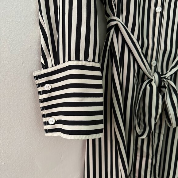 Tie-Belt Shirt Dress - Picture 3 of 5